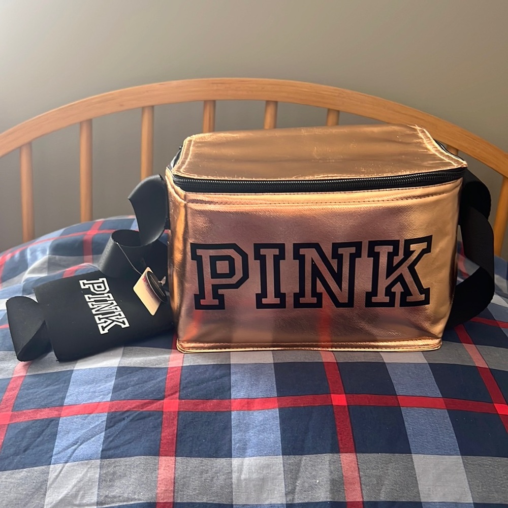 Rose gold cooler lunchbox